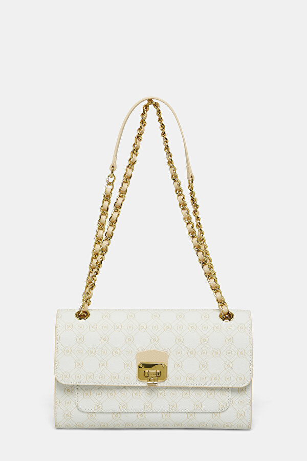 WHITE MONOGRAM BAG 2