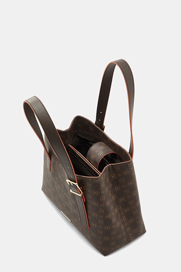 ORANGE MONOGRAM BAG 6