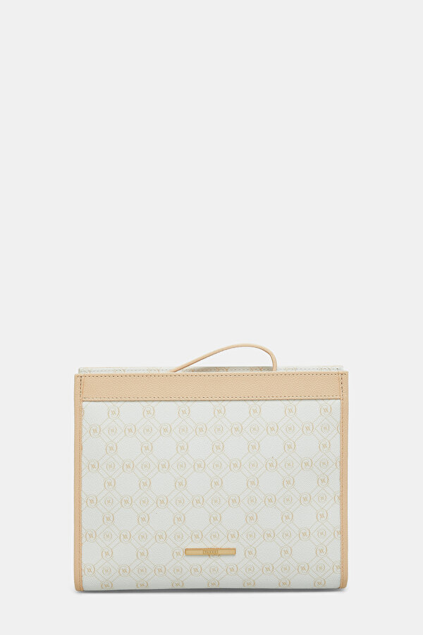 WHITE MONOGRAM BAG
