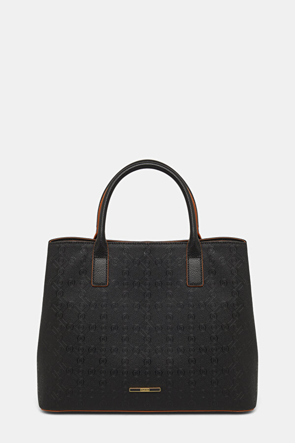 TAN MONOGRAM BAG