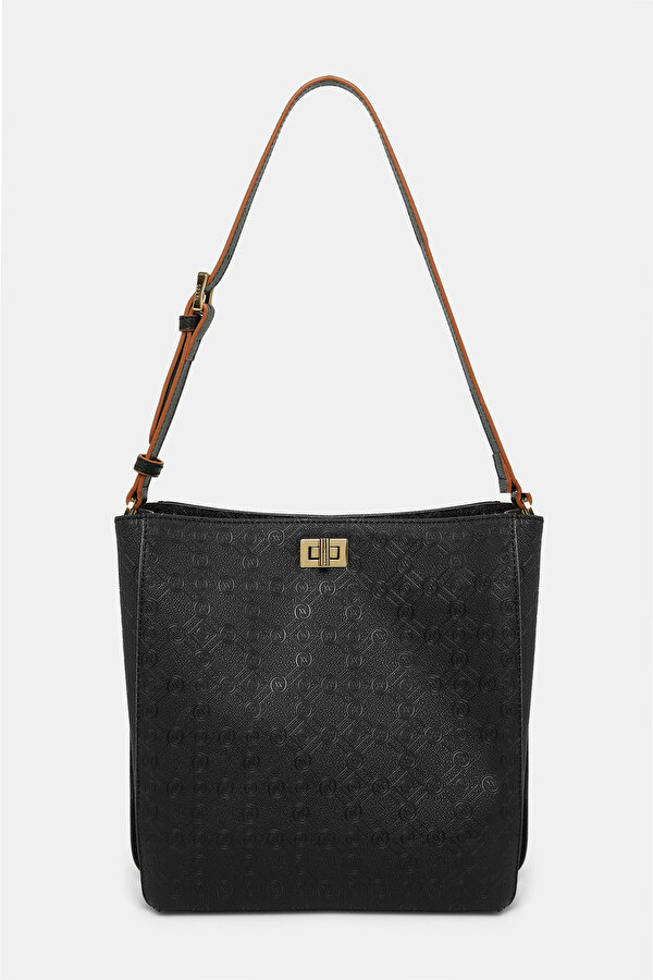 TAN MONOGRAM BAG