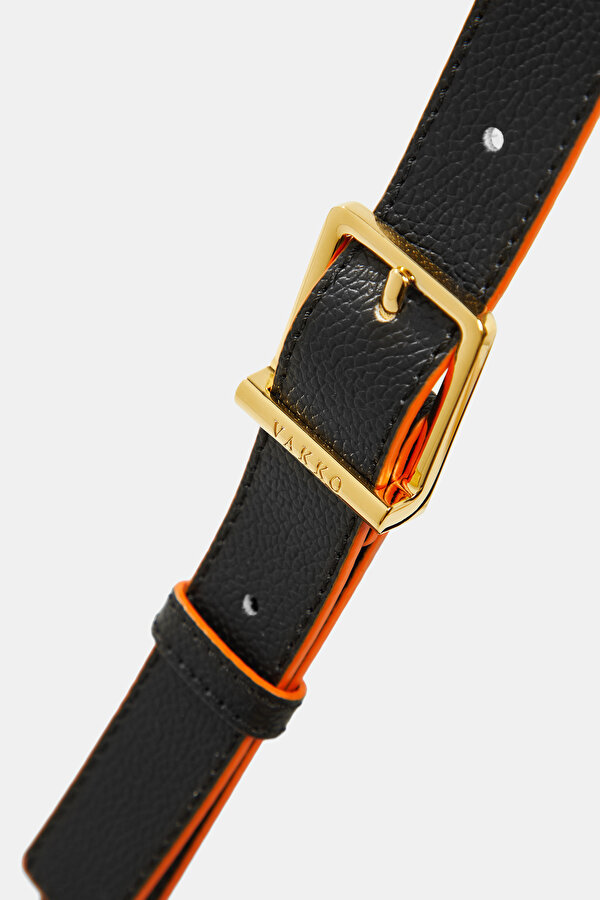 ORANGE MONOGRAM BAG 6