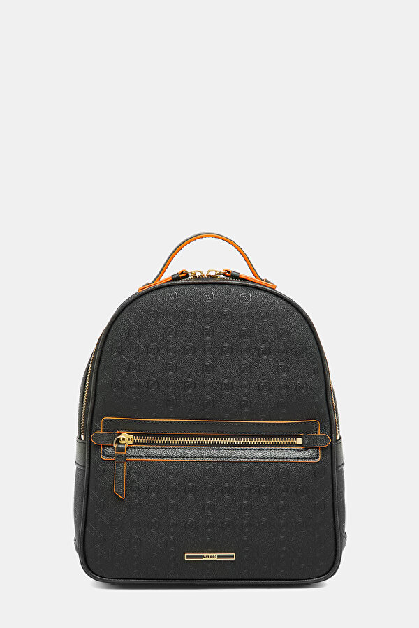 ORANGE MONOGRAM BAG