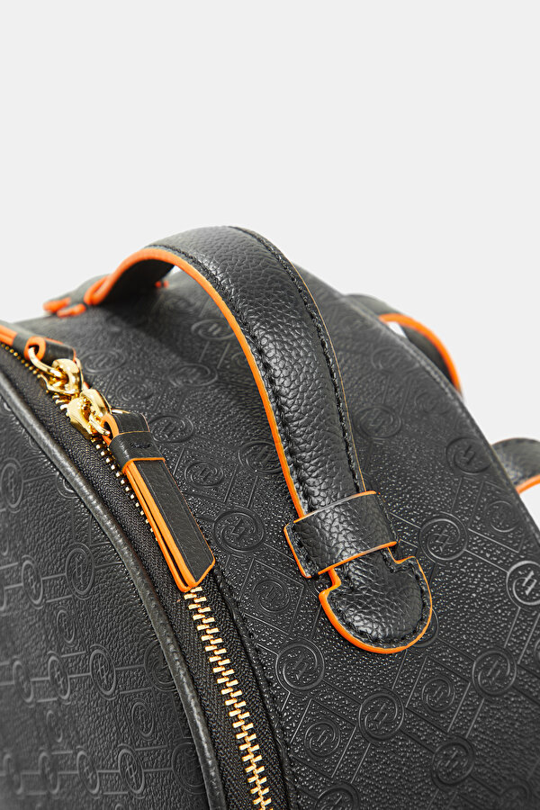 ORANGE MONOGRAM BAG 6