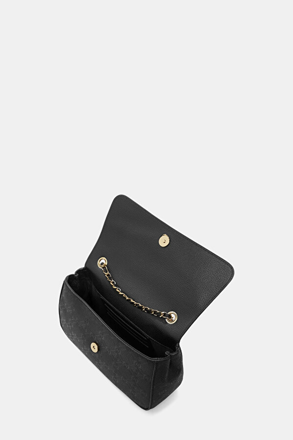 BLACK MONOGRAM BAG 6