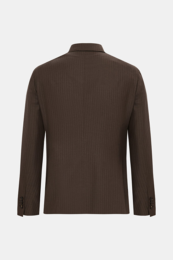 BROWN WOOL/SILK SUIT 2