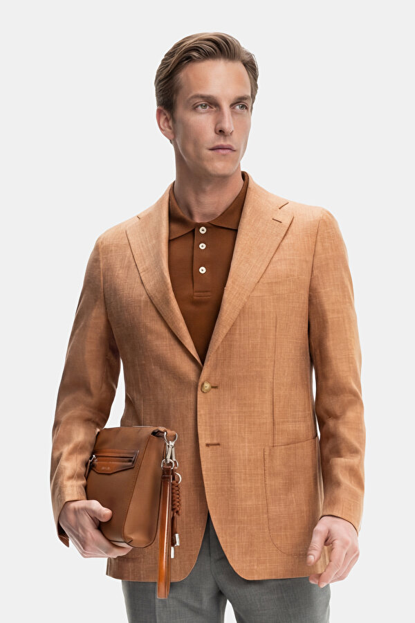 DARK ORANGE JACKET