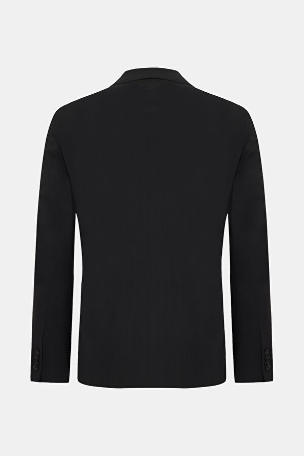BLACK WOOL/SILK SUIT 2