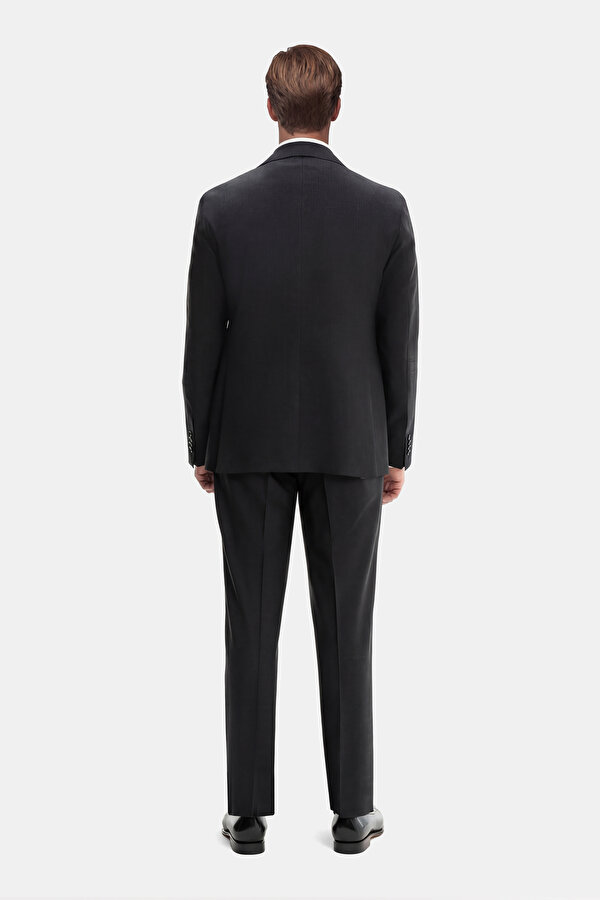 BLACK WOOL/SILK SUIT 2