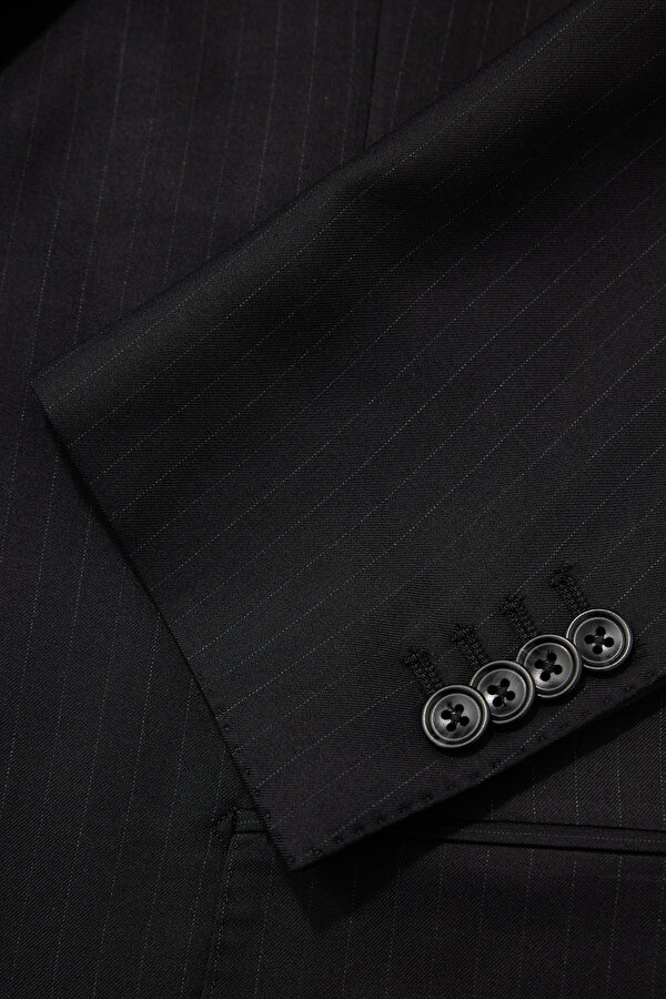 BLACK WOOL/SILK SUIT 11
