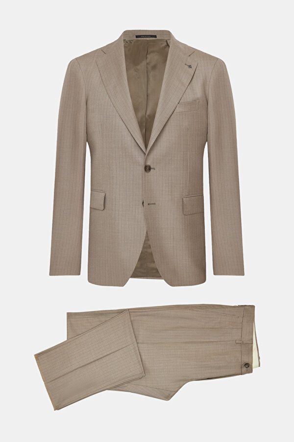 BEIGE WOOL/SILK SUIT 7