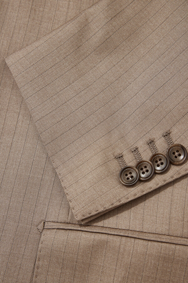 BEIGE WOOL/SILK SUIT 11