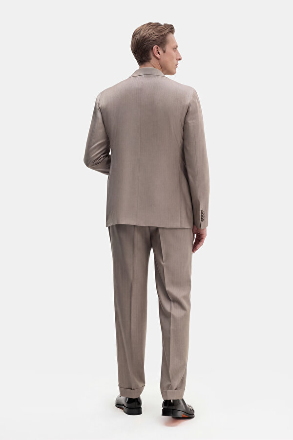 BEIGE WOOL/SILK SUIT 2