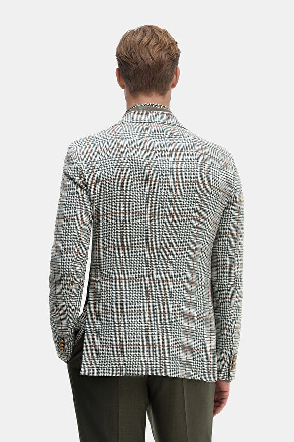 ECRU- BROWN JACKET 2