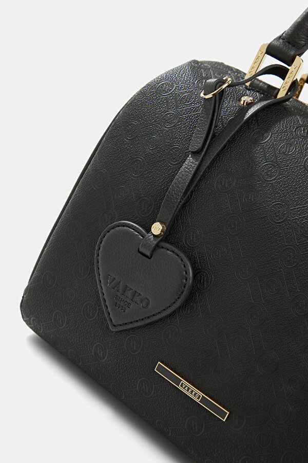 BLACK MONOGRAM BAG 6