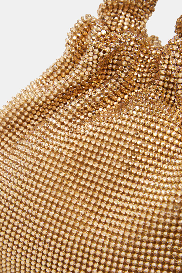 GOLD TEXTURED BAG 7