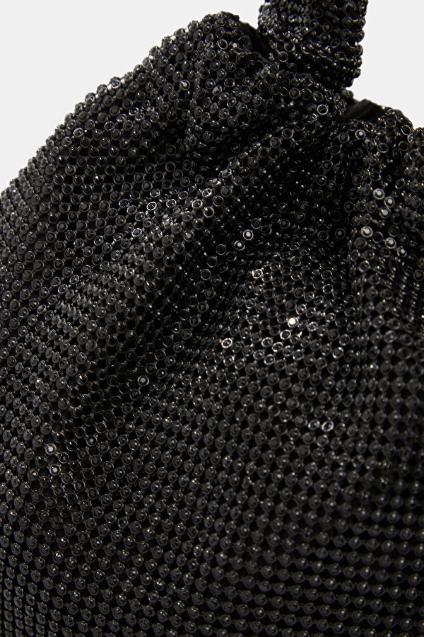 BLACK TEXTURED BAG 7