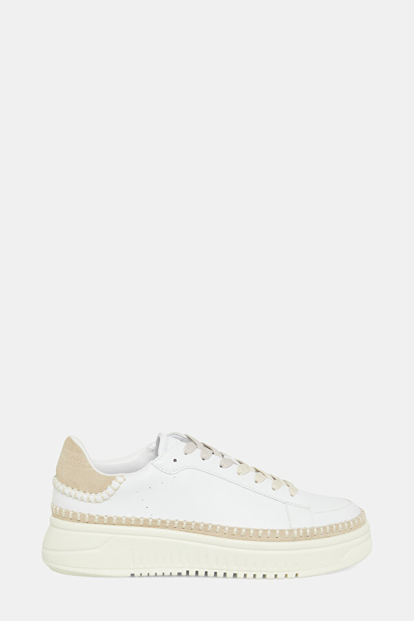 BEIGE LEATHER SHOE