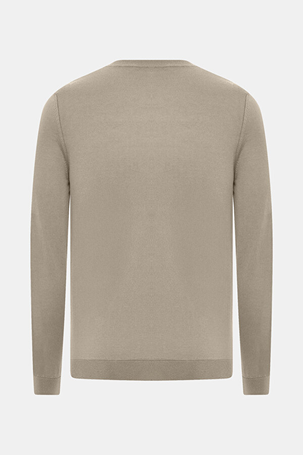 BEIGE POLO NECK LONG SLEEVE 2