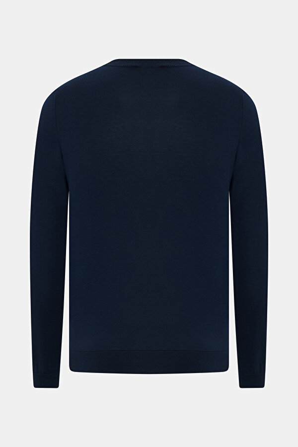NAVY BLUE POLO NECK LONG SLEEVE 2