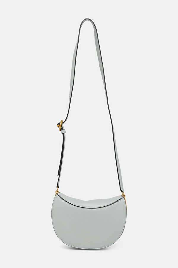 LIGHT GREY LEATHER BAG 2