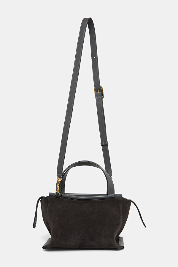 ANTHRACITE LEATHER BAG 2
