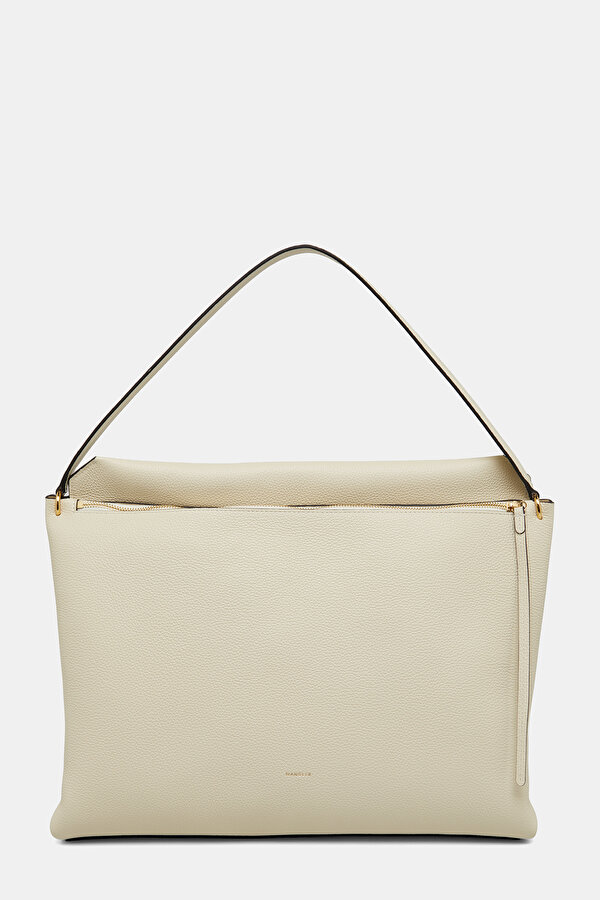 ECRU LEATHER BAG