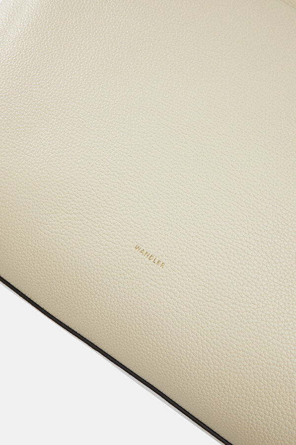 ECRU LEATHER BAG 6