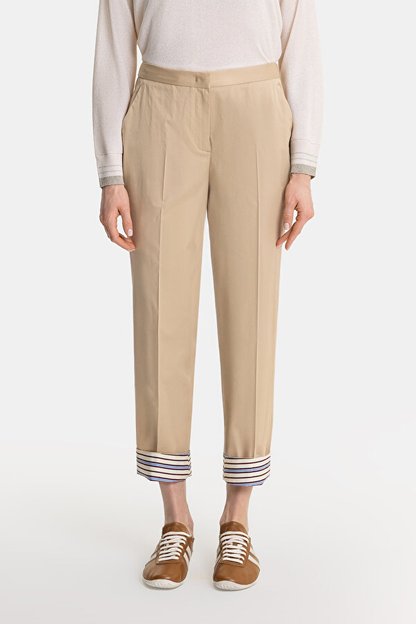 MAROON WIDE LEG TROUSERS 2
