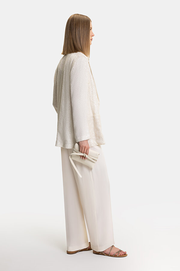 ECRU SHAWL COLLAR JACKET 6