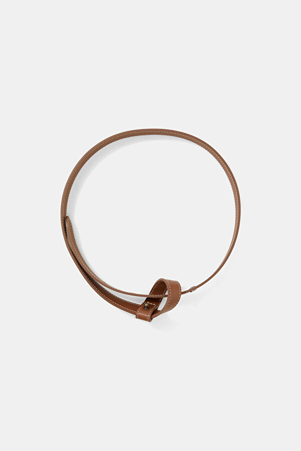 TAN LEATHER BELT 2