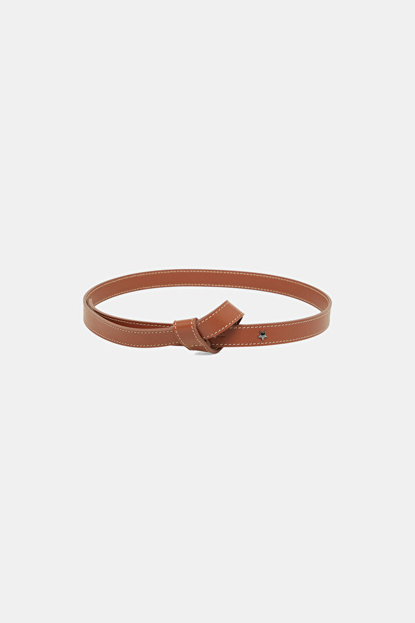 TAN LEATHER BELT