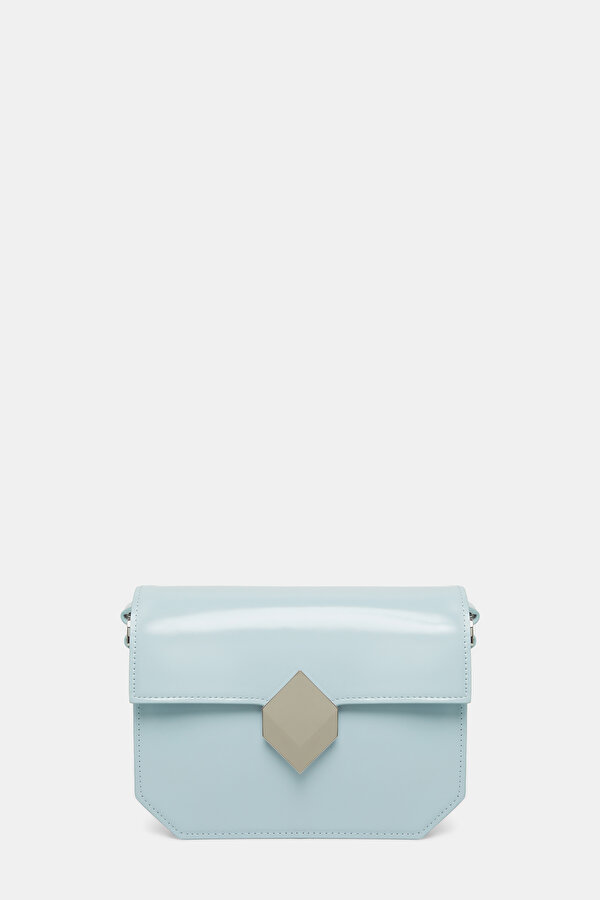 BLUE LEATHER BAG