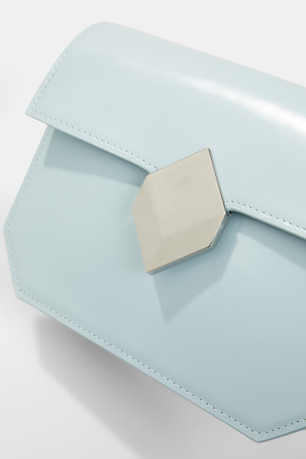 BLUE LEATHER BAG 6