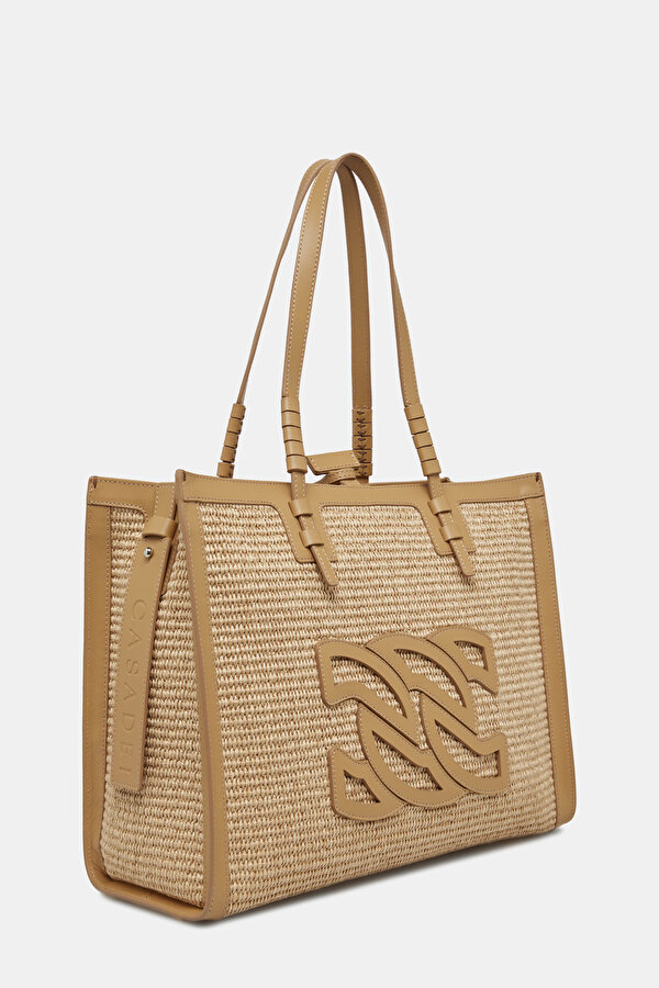 BEIGE LEATHER BAG 2