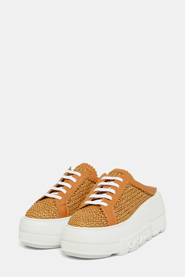TAN LEATHER SLIPPER 2