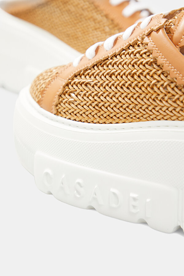 TAN LEATHER SLIPPER 6