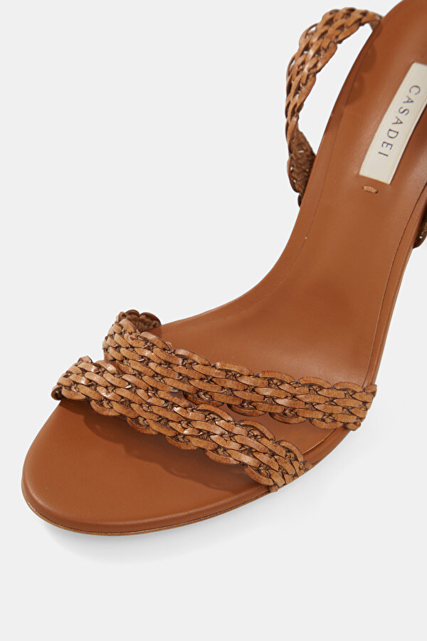 TAN LEATHER SHOE 6