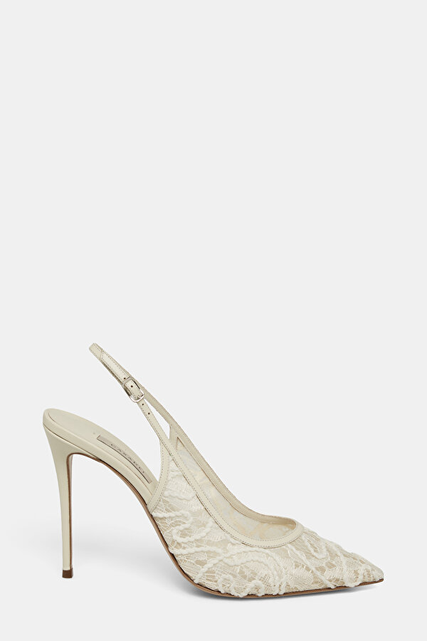 ECRU LEATHER SHOE