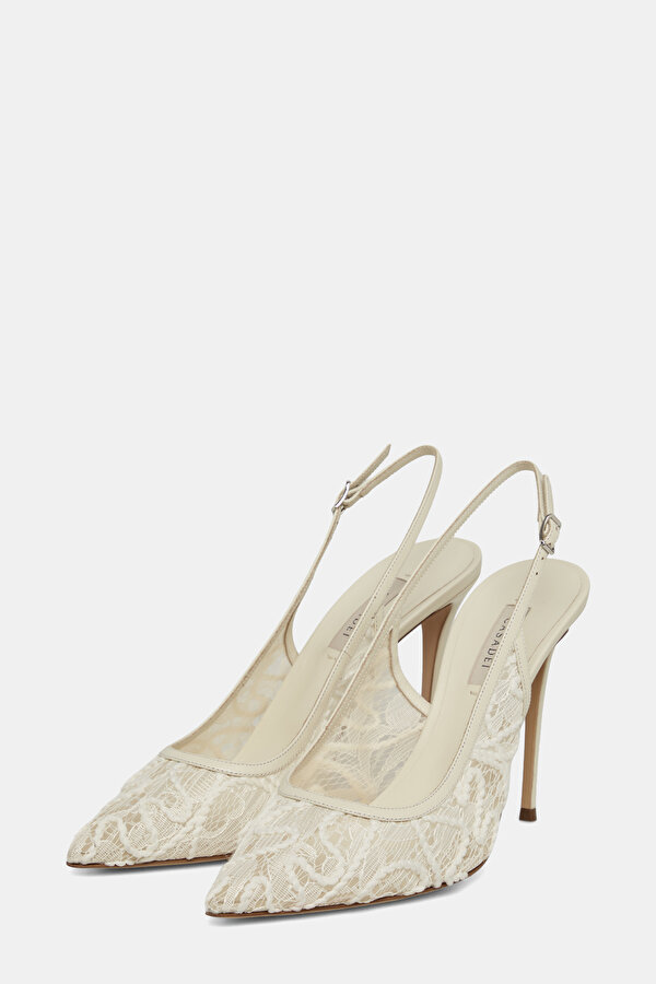 ECRU LEATHER SHOE 2
