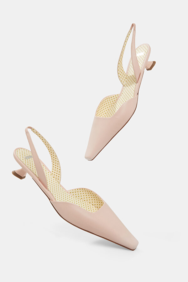PINK LEATHER SHOE 7