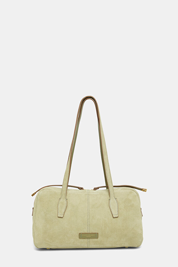 GREEN SUEDE BAG