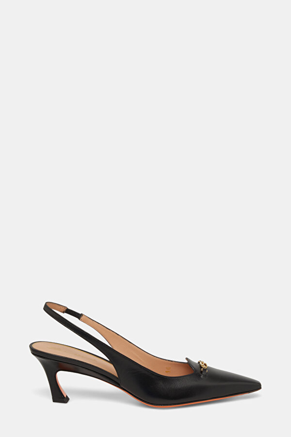 BLACK LEATHER SHOE