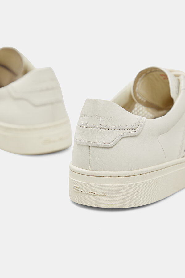 BEYAZ DERİ SNEAKER 6