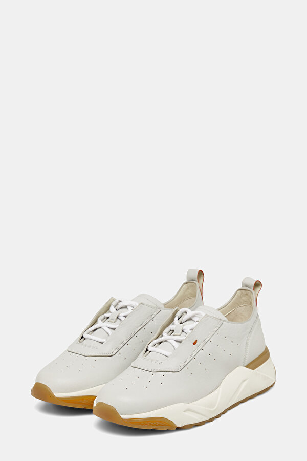 LIGHT BLUE LEATHER SHOE 2