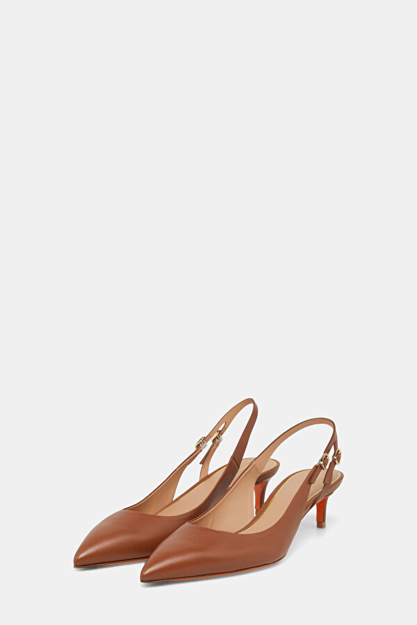 TAN LEATHER SHOE 2