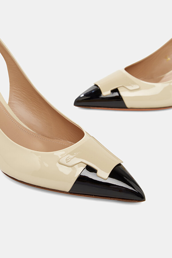 BLACK LEATHER SHOE 6