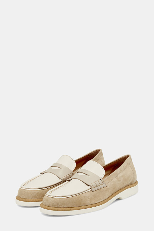 GREY LEATHER SHOE 2