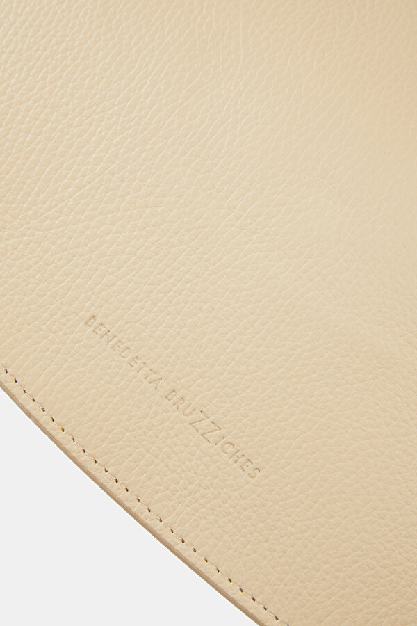 ECRU LEATHER BAG 7