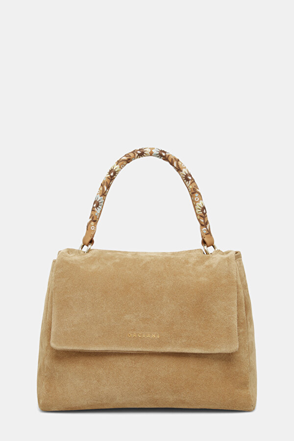 CAMEL LEATHER BAG